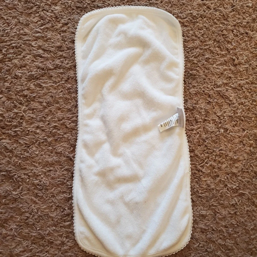 Vintage Carters Classics Baby‎ Burp Cloth Terry Cloth Embroidered Duck